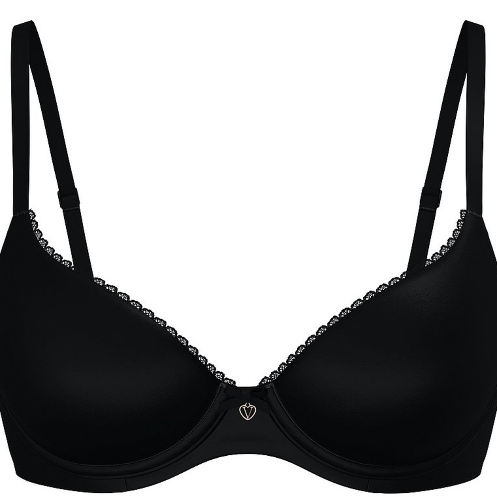 Victoria's Secret Black Lace Demi Bra